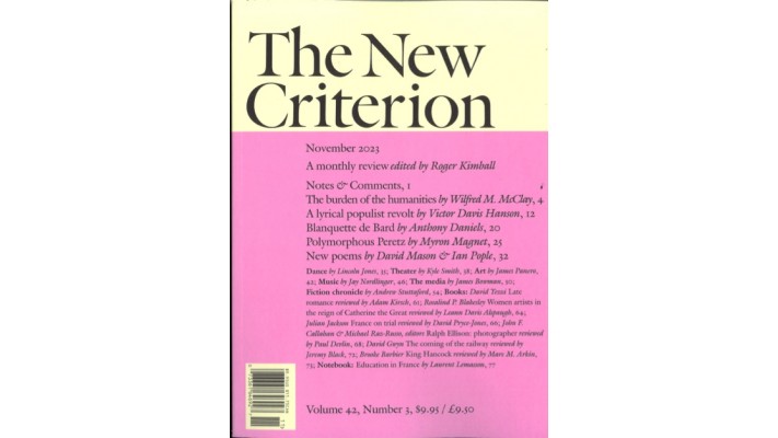 THE NEW CRITERION